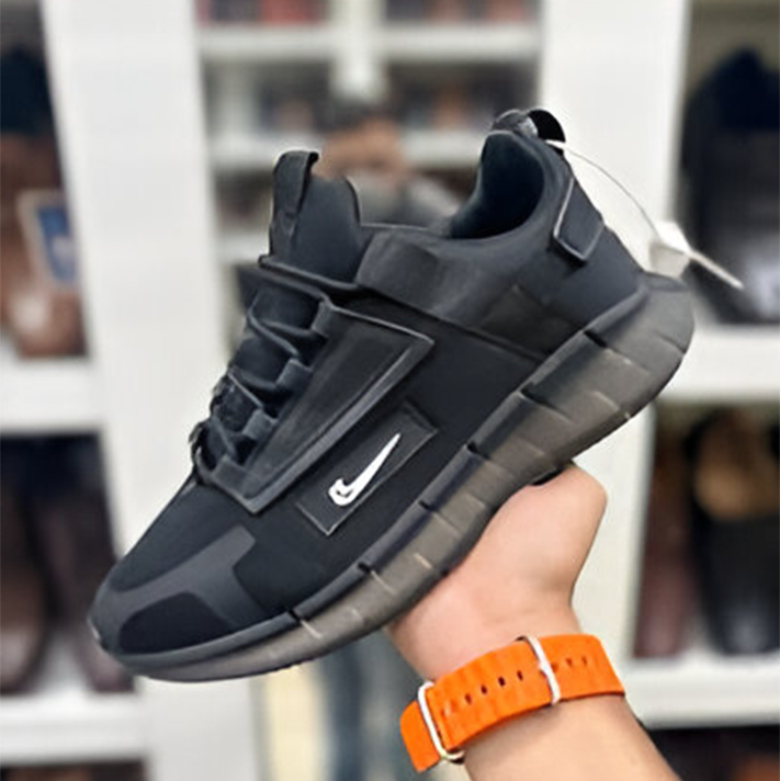 Duke 2031 Men's Sports Shoes - Full Black High-Performance Sneakers