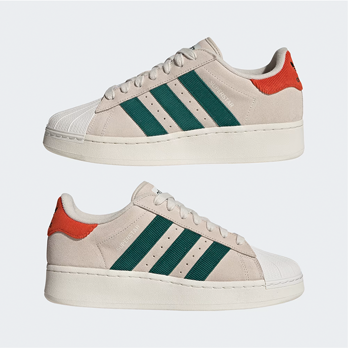 Superstar XLG 'Aluminium Collegiate Green' Sneakers