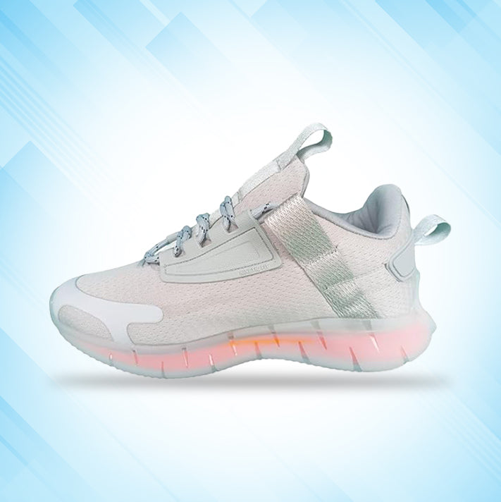 Duke 2031 Men's Sports Shoes - Off-White with Gradient Sole - Versatile Performance Sneakers