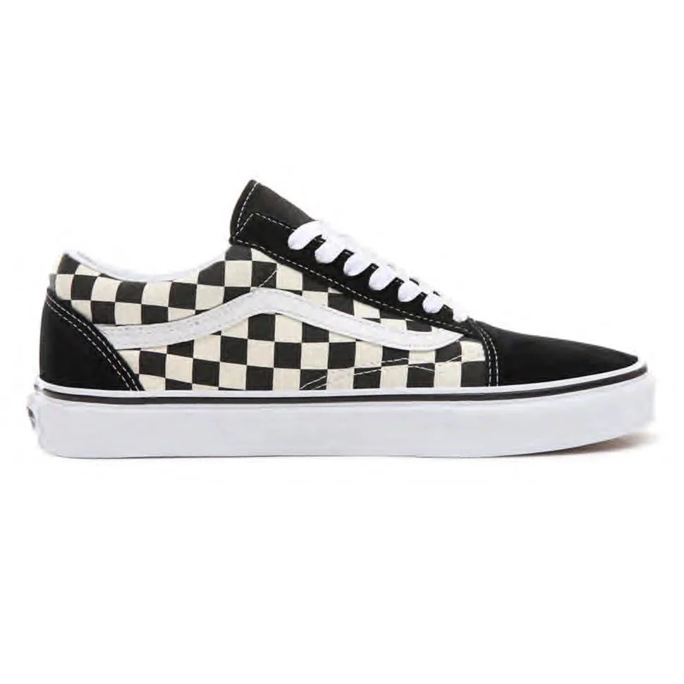 Vans Old Skool - Primary Check White-Black