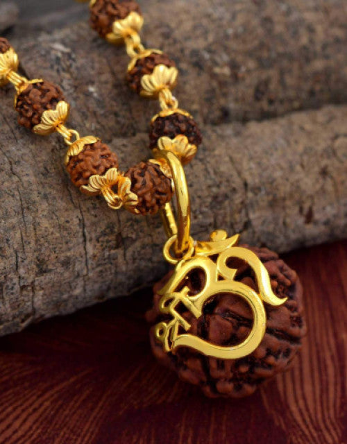 5 Mukhi Rudraksha Chain