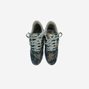 Men's Blue Camouflage Air Sneakers - Stylish Casual Lace-Up Sports Shoes