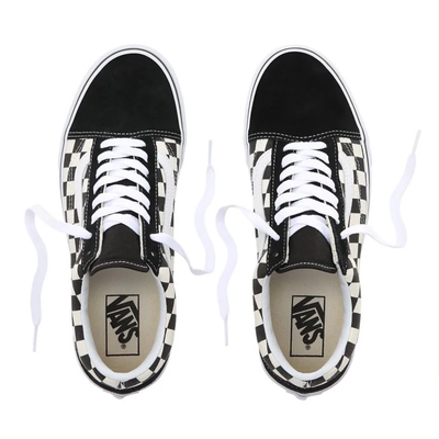 Vans Old Skool - Primary Check White-Black