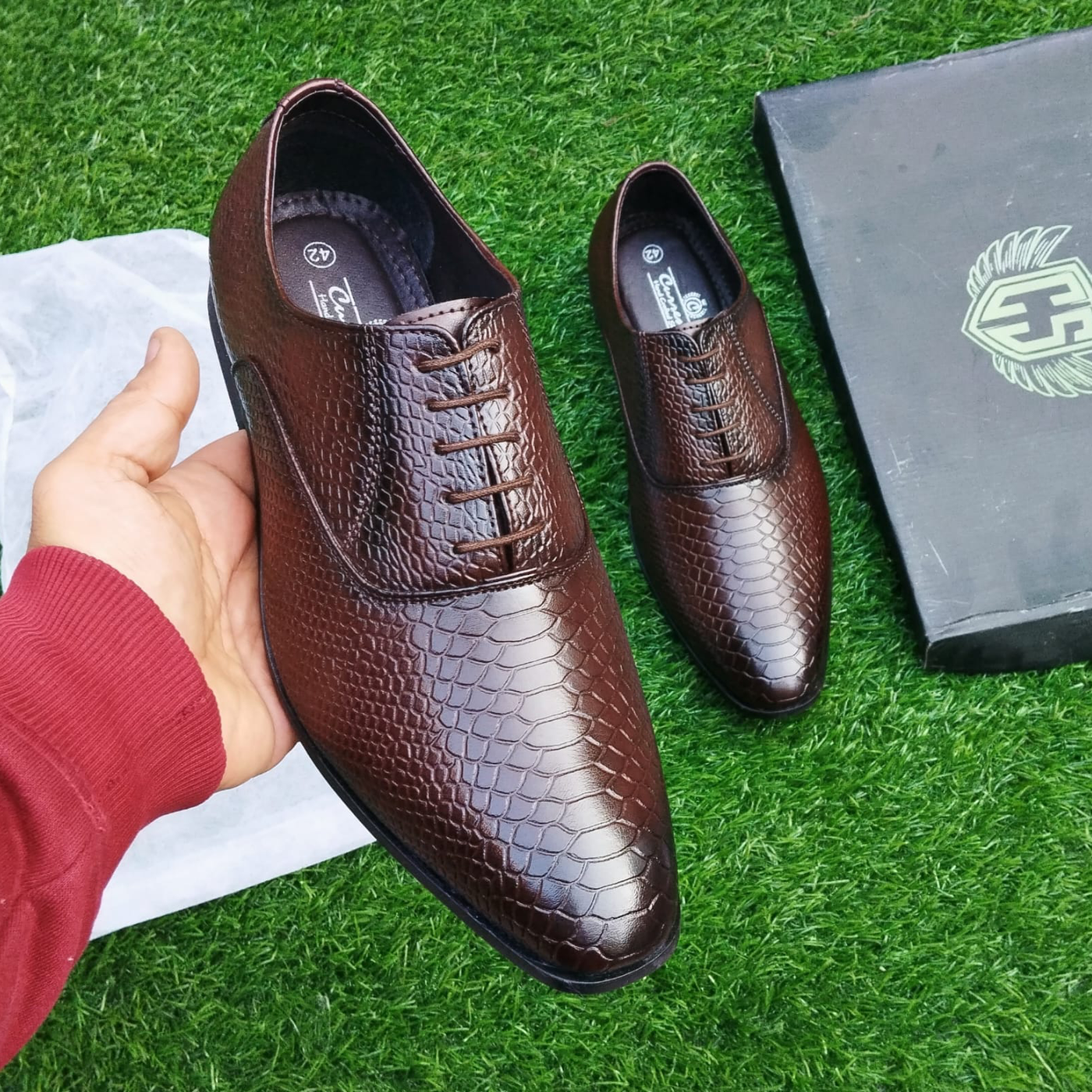 Urban Comfort Derby Shoes