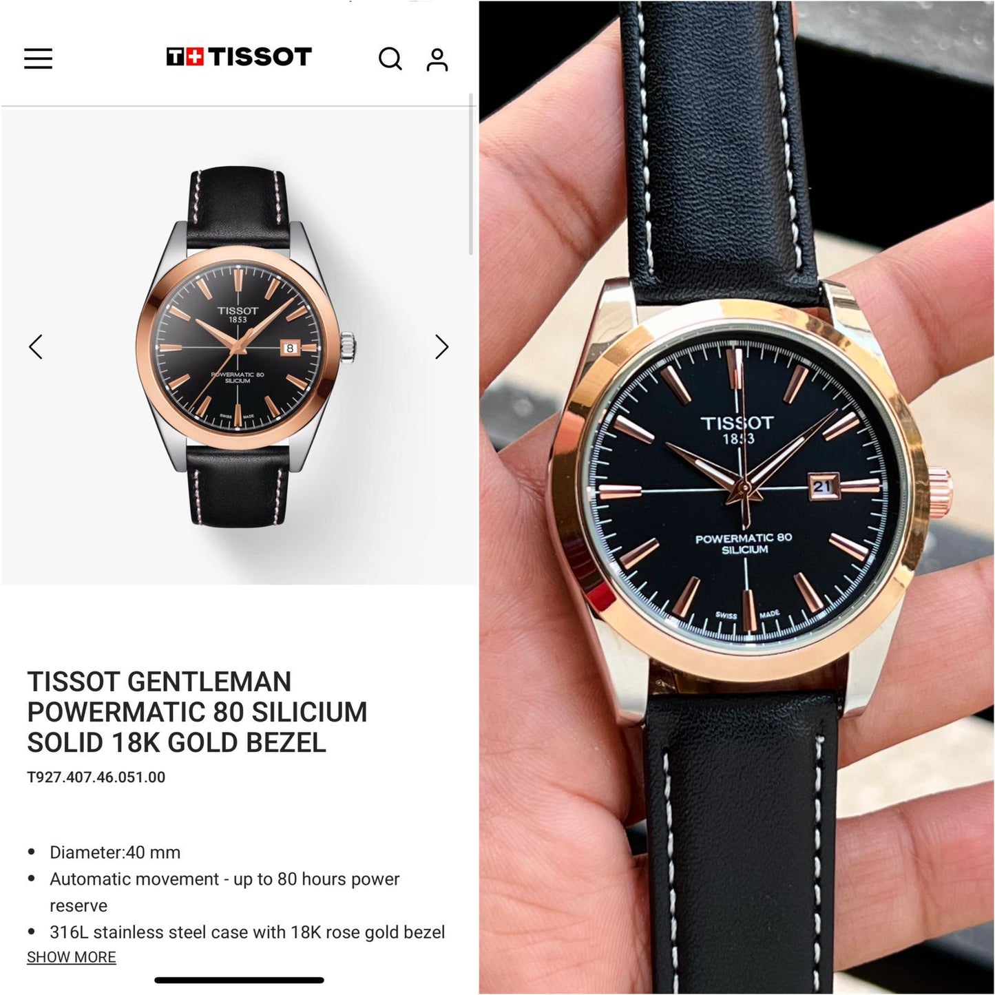 Tissot Gentlemen Collection