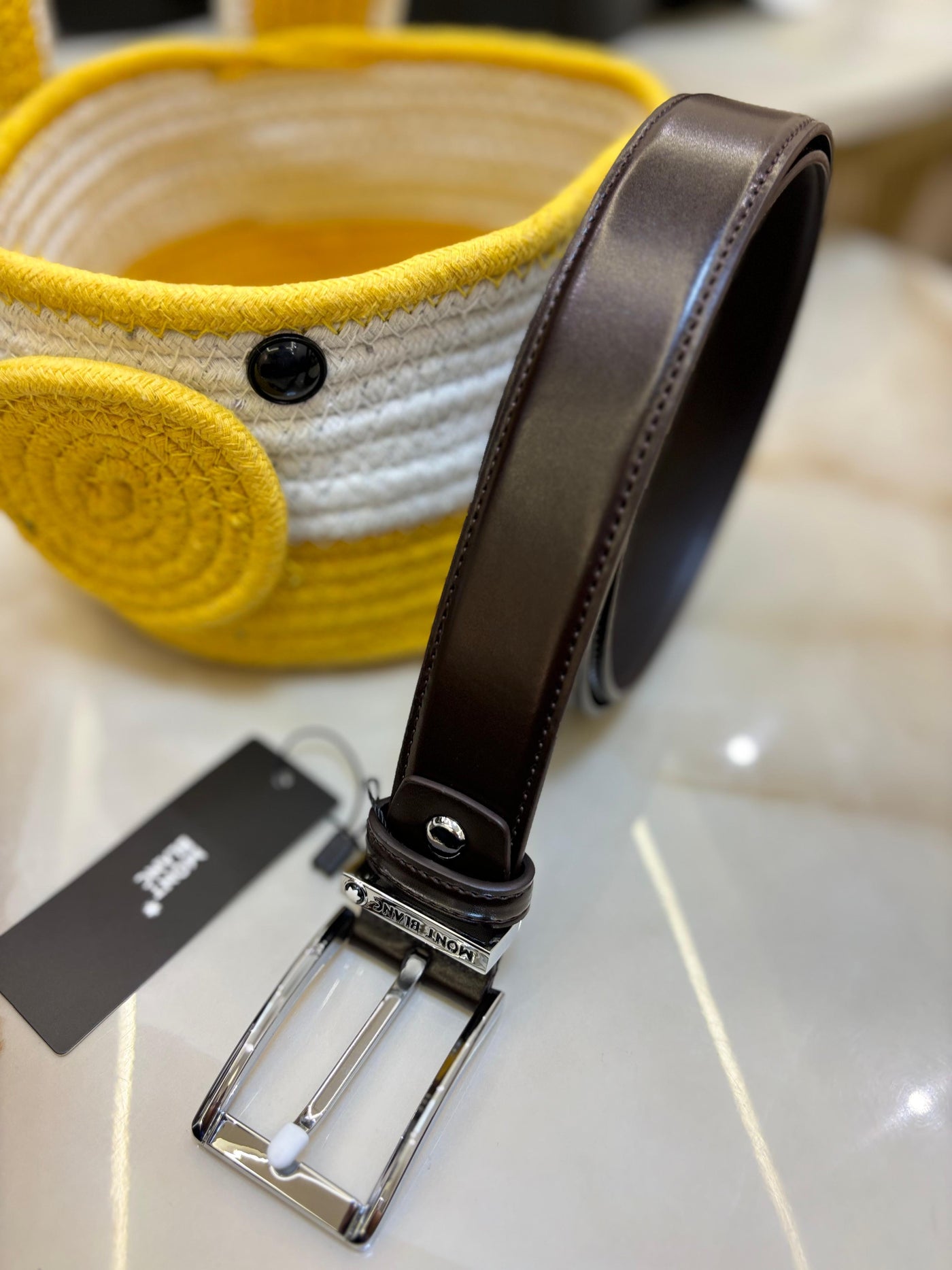 Mont Blanc Stylish Premium Belt