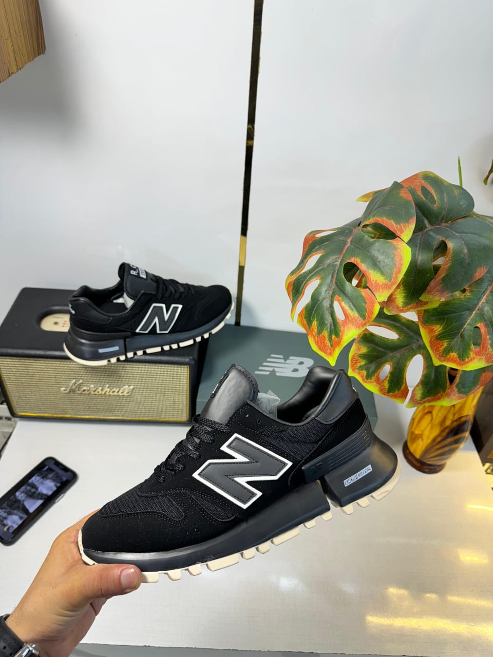 New Balance Tokyo Design Studio x RC 1300 Black Maldives Blue