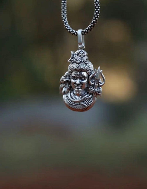 Lord Mahadev Premium Pendant Chain