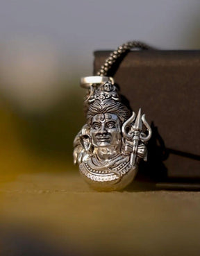 Lord Mahadev Premium Pendant Chain