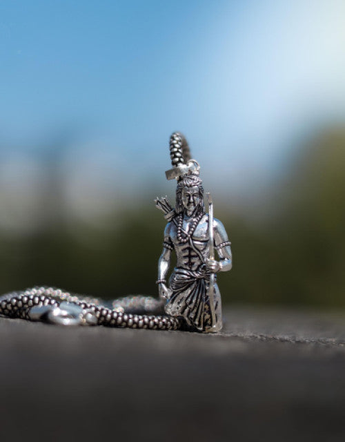 Lord Ram Pendant With Chain