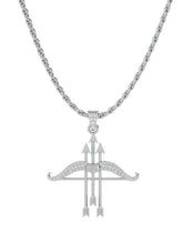 Ram Dhanush Silver Pendant Chain